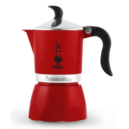 Гейзерная кофеварка Bialetti Fiammetta Chili Pepper на 3 порции (120 мл) цвет красный