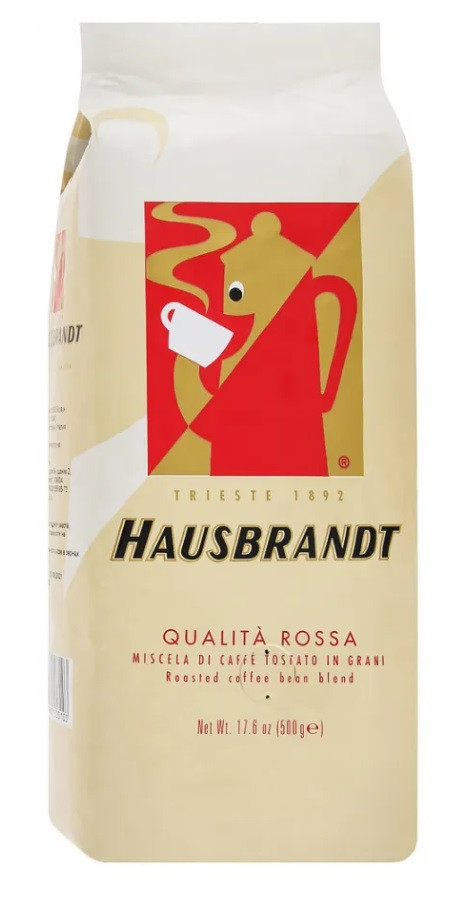 Кофе в зернах Hausbrandt Росса (Rossa) 500гр