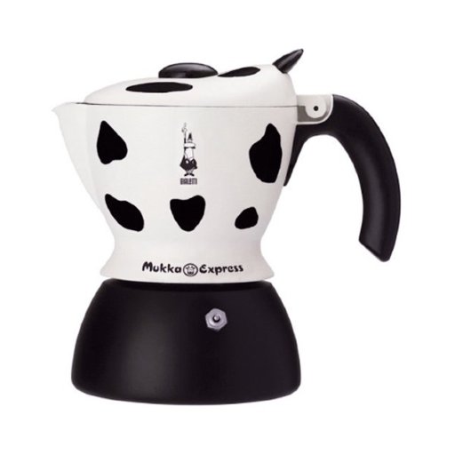 Гейзерная кофеварка Bialetti Mukka Express Maculata 2 порции (220мл) (без молока)