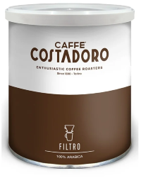 Кофе молотый Costadoro Filtro банка 250гр