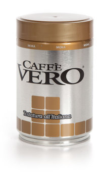 Кофе молотый Vero Moka Gold банка 250гр