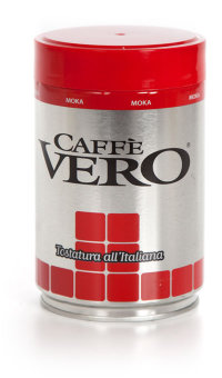 Кофе молотый Vero Moka Red банка 250гр