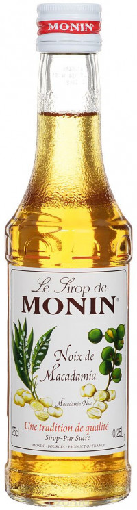 Сироп Monin Бразильский Орех (Макадамия) (стекло 250мл) Р
