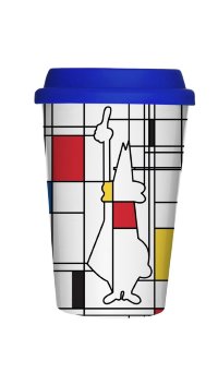 Стакан фарфоровый Bialetti Mondrian - 350мл