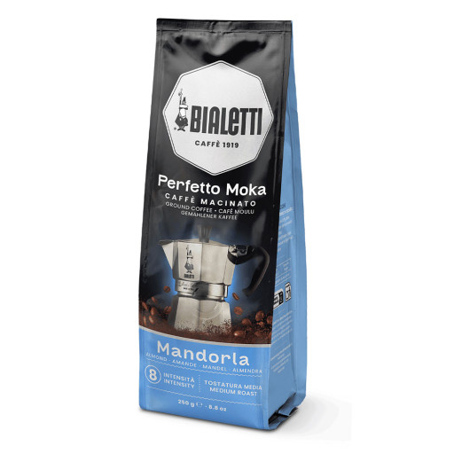 Кофе молотый Bialetti Perfetto Moka Mandorla с ароматом миндаля 250 гр