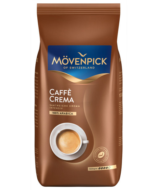 Кофе в зернах Movenpick Cafe Crema 500гр