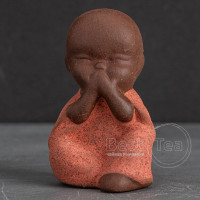 Чайная фигурка из глины Смеющийся Монах BT