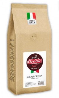 Кофе в зернах Carraro Gran Crema 1кг