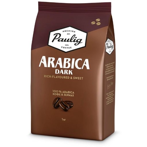 Кофе в зернах Paulig Arabica Dark 1кг