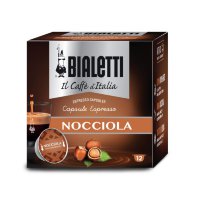 Капсулы Bialetti Nocciola Gourmet (12 капсул) для кофемашин Bialetti
