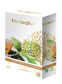 Чай черный листовой Heladiv Soursop Black Tea 100гр
