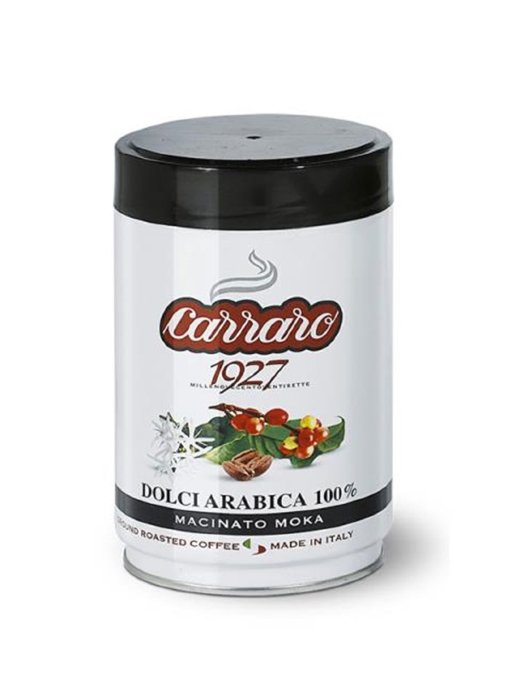 Кофе молотый Carraro 1927 Dolci Arabica (Карраро 1927 Дольчи Арабика) - 250гр