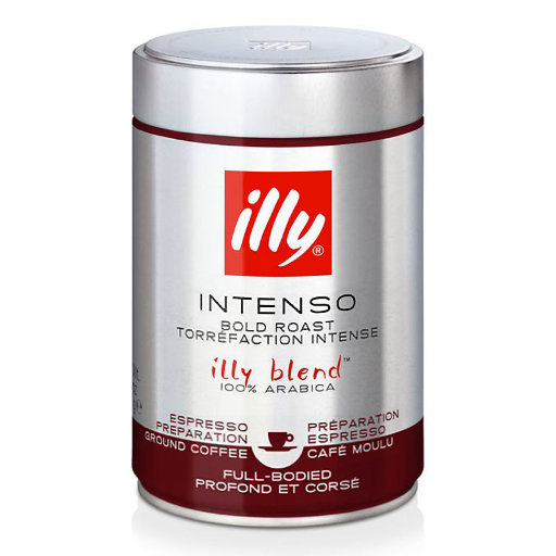 Кофе молотый illy Intenso банка 250гр