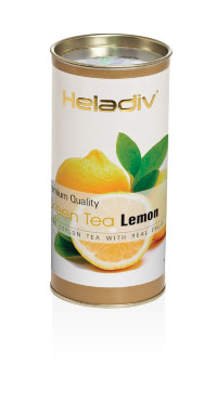 Чай зеленый листовой Heladiv Lemon Туба IT 100гр