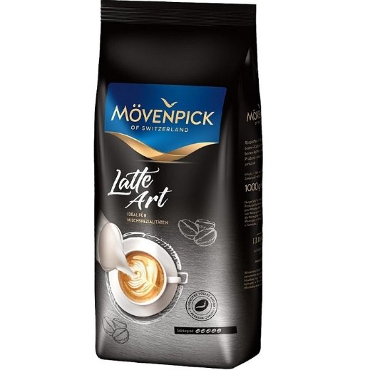 Кофе в зернах Movenpick Latte Art 1кг