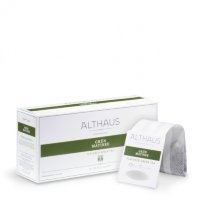 Чай зеленый листовой Althaus Grun Matinee (Грюн Матинэ) пакетики на чайник 20шт