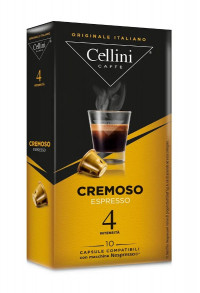 Кофе в капсулах Cellini Cremoso стандарт Nespresso - 10шт