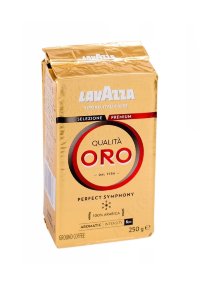 Кофе молотый Lavazza Qualita Oro пачка 250гр