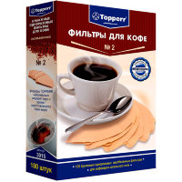 Фильтры для кофе Topperr №2 100шт