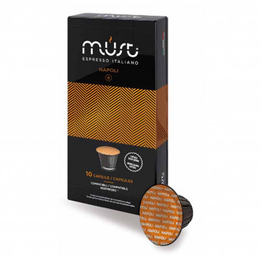 Кофе в капсулах системы Nespresso Must Napoli (Наполи) 10шт.