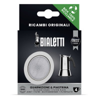 sale Набор для стальной кофеварки Bialetti на 4 порции (1 уплотнение и сито)