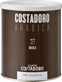 Кофе молотый Costadoro Arabica Moka банка 250гр