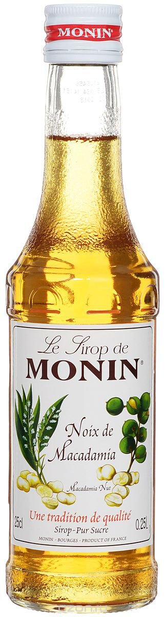 Сироп Monin Бразильский Орех (Макадамия) (стекло 250мл)