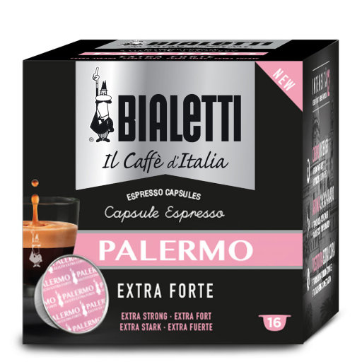 Капсулы Bialetti Palermo (16 капсул) для кофемашин Bialetti