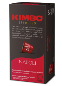 Капсулы Kimbo Napoli стандарт Nespresso 10шт