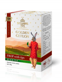 Чай черный листовой Steuarts Golden Ceylon fbop 100гр