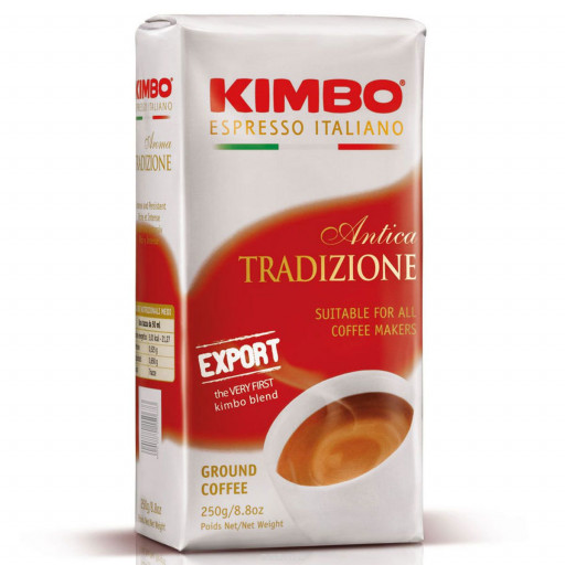 УЦЕНКА Кофе молотый Kimbo Antica Export пачка 250гр
