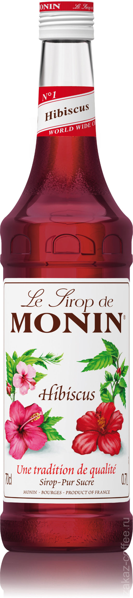 Сироп Monin Гибискус (стекло 700мл)