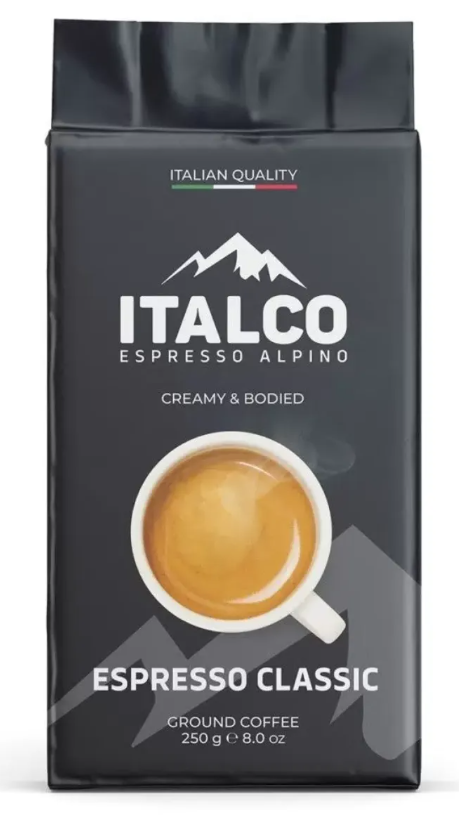 Кофе молотый ITALCO  EA Espresso Classic ( Эспрессо Классик) 250г