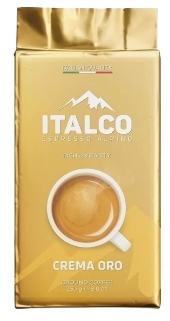 Кофе молотый Italco EA Crema Oro 250гр