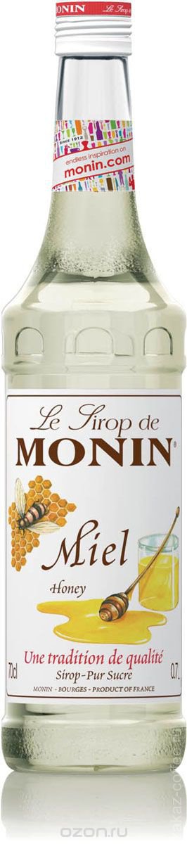 Сироп Monin Мёд (стекло 700мл)