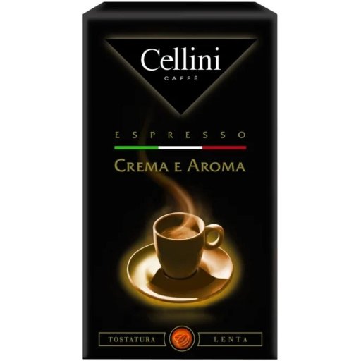 Кофе молотый Cellini Crema e Aroma пачка 250гр
