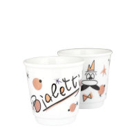 Набор из 4 стаканов Bialetti Rose Gold