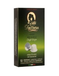 Кофе в капсулах Don Cortez Brasile стандарт Nespresso - 10шт