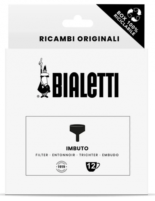 Воронка для алюминиевой кофеварки Bialetti на 12 порций