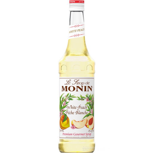 Сироп Monin Белый Персик (стекло 700мл)